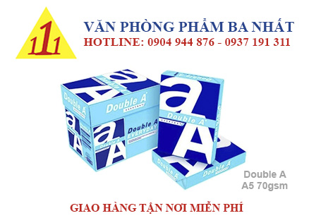 giấy in Double A A5 70gsm