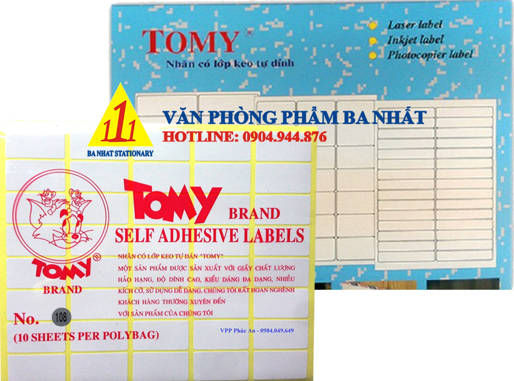 decal tomy, giấy decal tomy