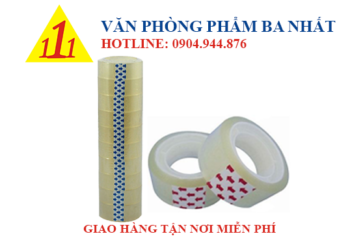 băng keo trong cuộn nhỏ, băng keo văn phòng