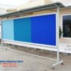 Bảng thông tin di động có mái che - VPP Ba Nhất