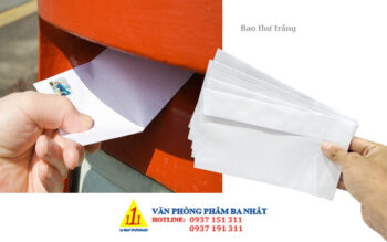 bao thư trắng 12x18 giá rẻ