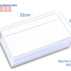 bao thư trắng 12x22 giá rẻ