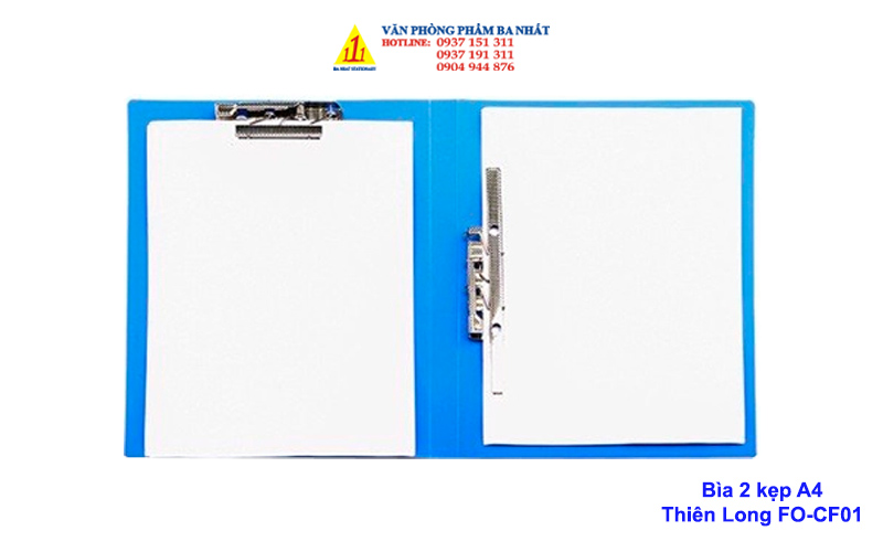 bìa 2 kẹp Thiên Long FO-CF01
