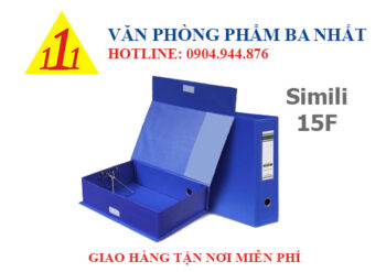 bìa hộp simili 15F loại tốt giá rẻ