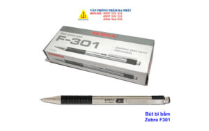 bút bi bấm Zebra F301