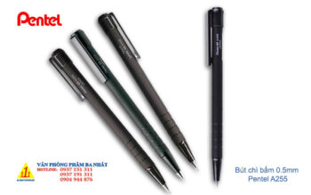 bút chì bấm 0.5mm Pentel A255