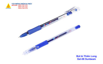 bút bi sunbeam gel-08, bút gel Thiên Long Gel-08 sunbeam