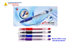bút bi sunbeam gel-08, bút gel Thiên Long Gel-08 sunbeam