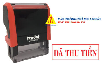 dấu đã thu tiền, khắc dấu đã thu tiền