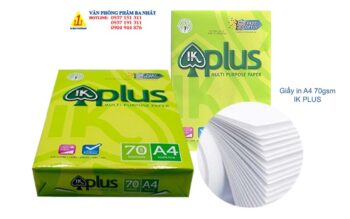 giấy A4 IK PLUS 70gsm giá rẻ