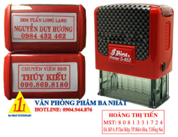 khắc dấu 3 dòng giá rẻ, con dấu 3 dòng