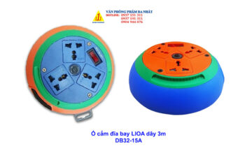 ổ cắm đĩa bay LIOA dây 3m DB32-15A