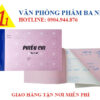 phiếu chi 2 liên