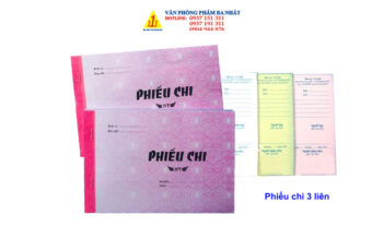 Phiếu chi 3 liên