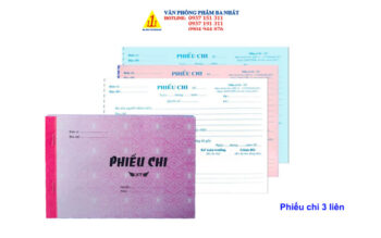 Phiếu chi 3 liên
