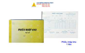 phiếu nhập kho 1 liên