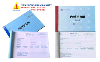phiếu thu 1 liên