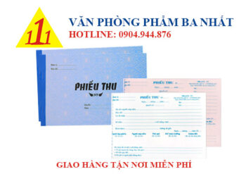 Phiếu thu 2 liên