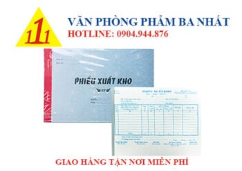 phiếu xuất kho 1 liên