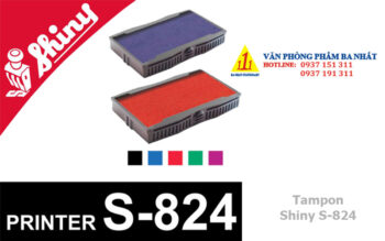 tampon mực dấu Shiny S-824