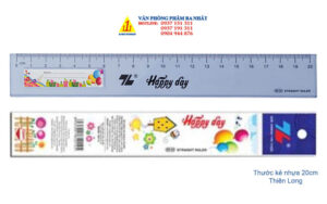 thước kẻ nhựa 20cm Thiên Long SR02