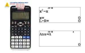 hướng dẫn cách sử dụng máy tính Casio 580