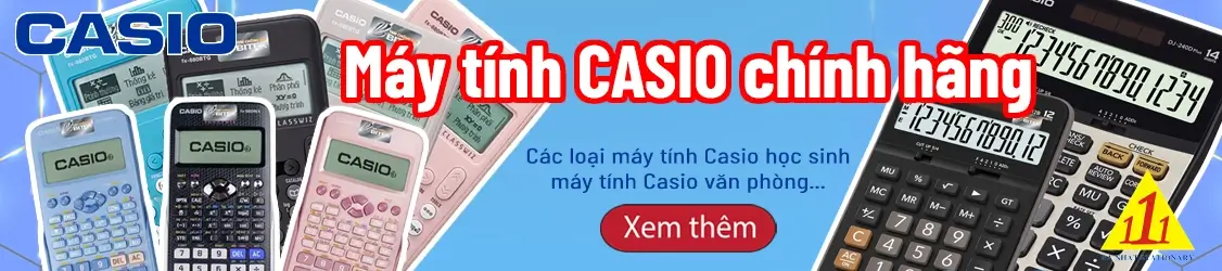 Máy tính Casio chính hãng giá rẻ - VPP Ba Nhất