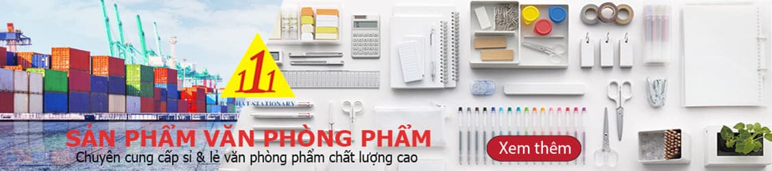 Văn phòng phẩm giá sỉ TP.HCM - VPP Ba Nhất